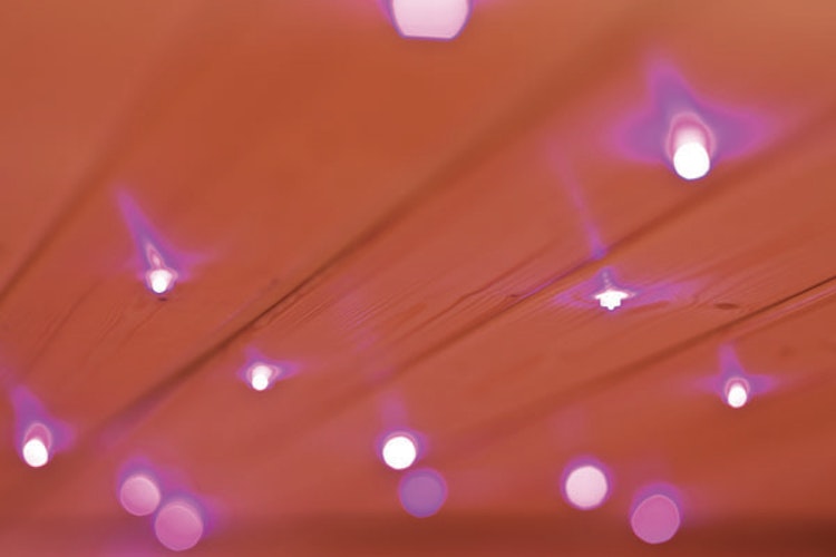 Karibu Sternenhimmel mit Funksteuerung für Innensaunen