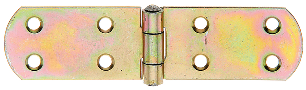 Alberts® Kistenband galv. gelb verzinkt LxB 135x35x2 mm