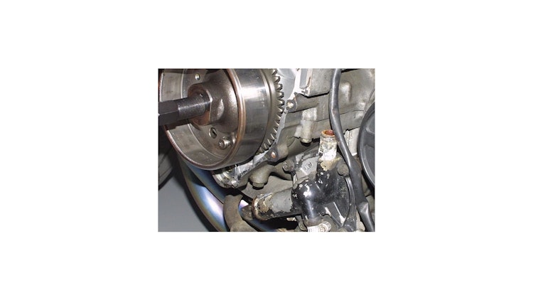 Bikeservice Polradabzieher M18 x 1,5 mm, Außengewinde, Rechtsgewinde