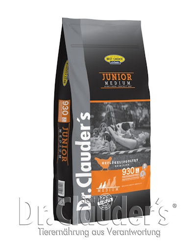 Dr Clauder´s Best  Junior Medium Breed Hundetrockenfutter