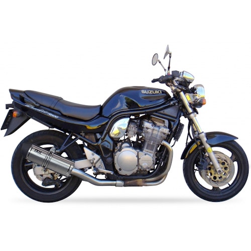 IXIL Hexoval Evolution Edelstahl gebuerstet Suzuki GSF 600 Bandit