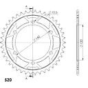 Vorschaubild Supersprox Stahl-Kettenrad 520 42Z (Schwarz)
