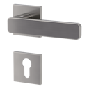 Vorschaubild Griffwerk VAYA 265 MINIMAL MODERN fast2fix  Fast2Fix Rosetten eckig Profilzylinder Samtgrau