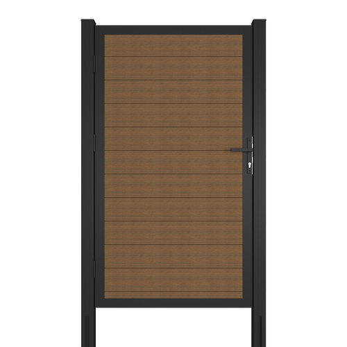 NewTechWood Portland WPC Einzeltor 1000 x 1800 mm