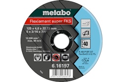 Metabo Flexiamant Super FKS 40150x4,0x22,23 InoxSchruppscheibegekröpfte Ausführung