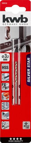 kwb SILVER-STAR HSS-Boh  3,2 mm SB 206532