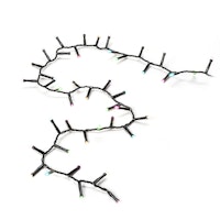 Konstsmide Weihnachtsbeleuchtung LED Minilichterkette Cluster mit 800 bonbonfarben LEDs