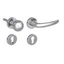 Vorschaubild Griffwerk Wechselgarnitur ULMER GRIFF R 4 -Edelstahl matt