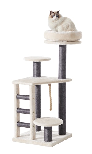 NOBBY Kratzbaum Classic "DONACO" cream; 48 x 48 x 116 cm