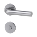 Vorschaubild Griffwerk Türgriff DANIELA K3 Klippgarnitur- Edelstahl poliert / matt