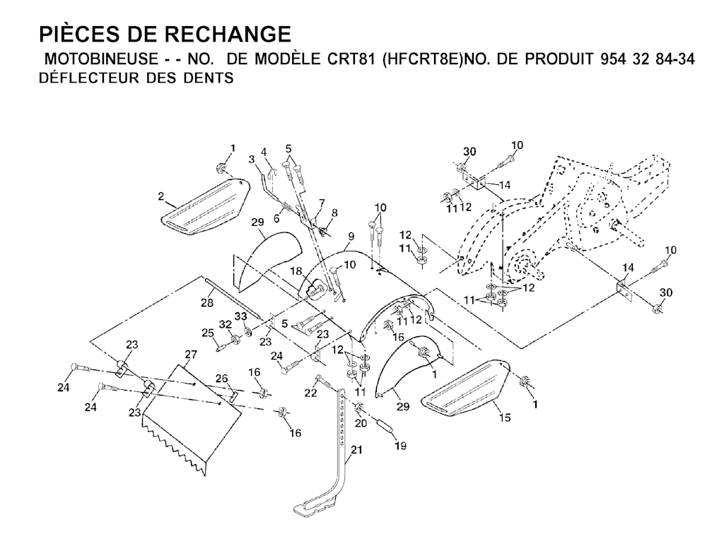 Explosionszeichnung Ersatzteile