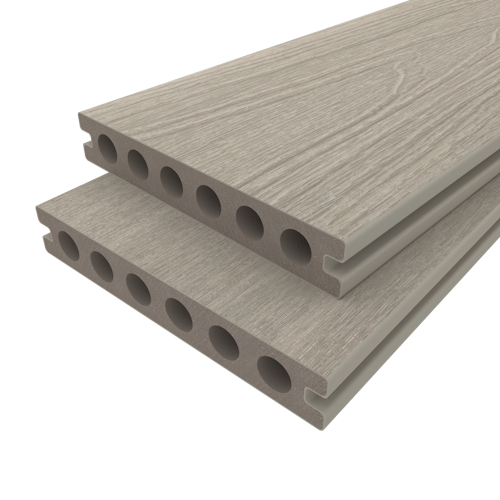 NewTechWood Deluxe WPC-Terrassendiele Hohlkammer Antique  23 x 138 mm