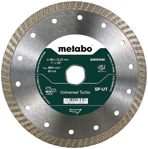 Metabo Diamanttrennscheibe 180x22,23mm"SP-UT"Universal Turbo "SP"
