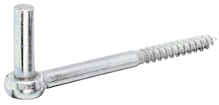 Alberts® Kloben z. Einschrauben, galvanisch verzinkt dickschichtpassiviert, Dorn ⌀13 mm, L:165 mm, Gewinde-L: 65 mm 312237