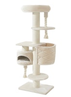 NOBBY Kratzbaum "CUPID XL" cream; 60 x 40 x 165 cm