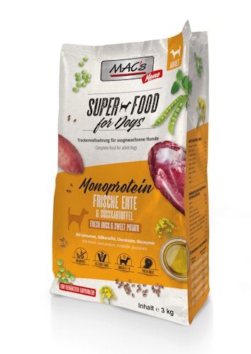MAC's Dog MONO Ente Hundetrockenfutter