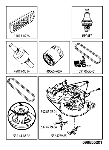 Husqvarna Gartentraktoren 960510126 TC 238