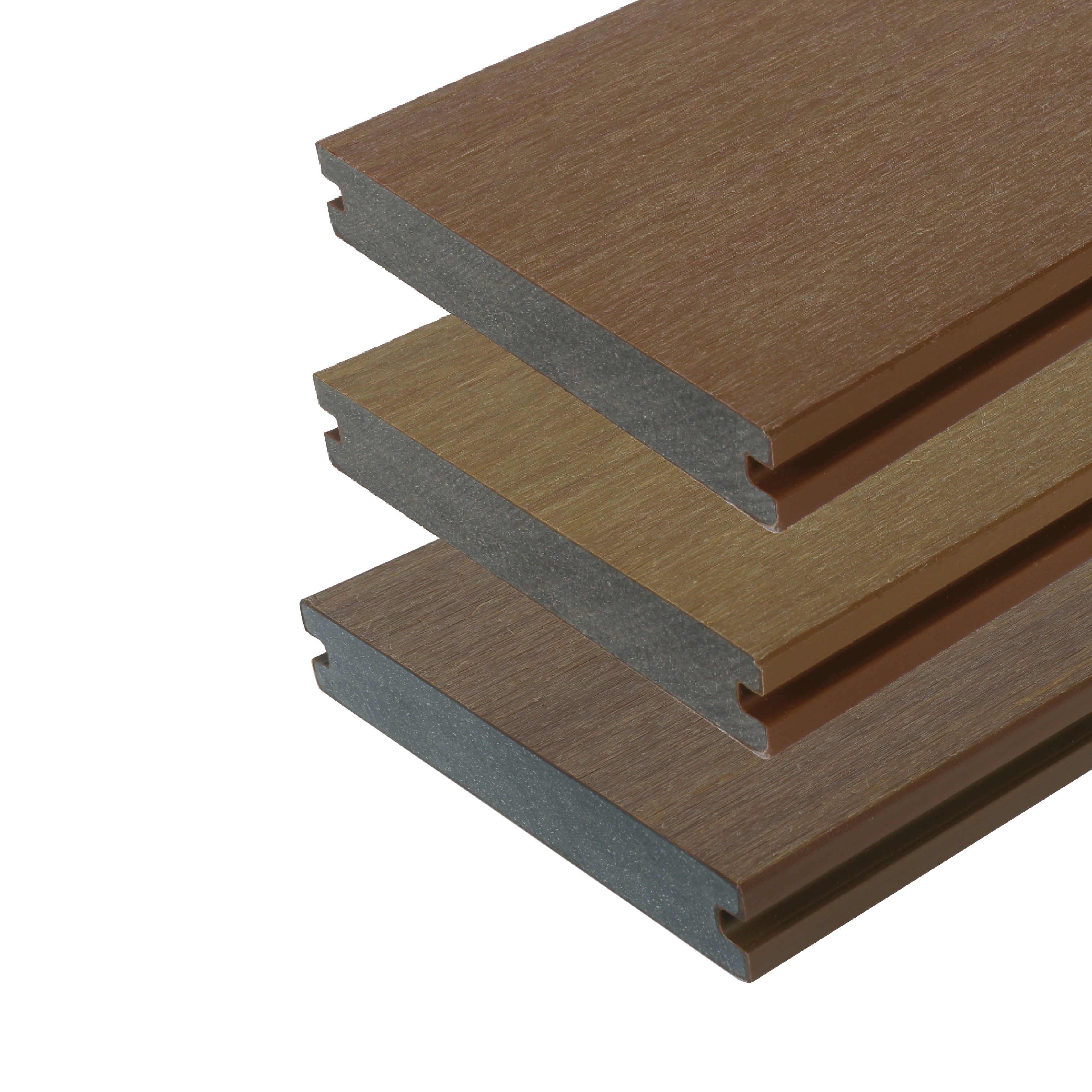 Fiberdeck Exotics WPC-Terrassendiele Ipe massiv 3900 mm