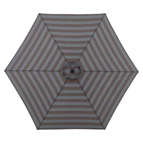 doppler Mittelmastschirm myZONE 305 Auto Tilt, Aluminium Anthrazit / 100 % Polyester 180 g/m²