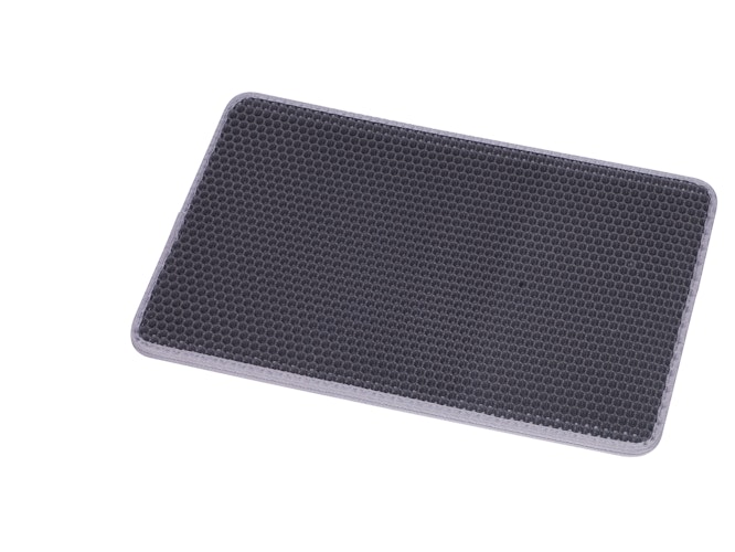 NOBBY Sieb-Vorleger Katzentoilette grau eckig 39 x 60 cm