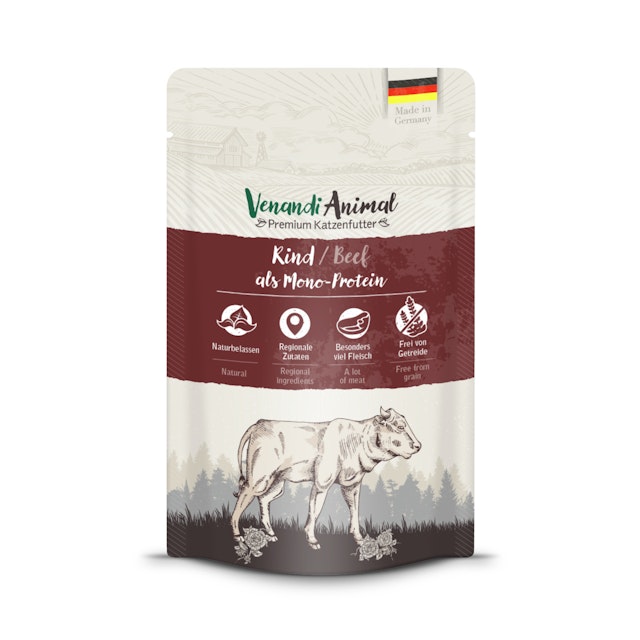 Venandi Animal Monoprotein 125g KatzennassfutterVorschaubild