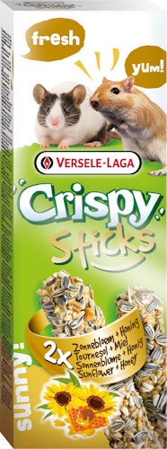 VERSELE-LAGA Crispy Sticks Sonnenblume & Honig Kleintiersnack (2 Stück)