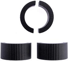 ErgoTec Reduzierhülse Aluminium 22,2 auf 31,8 mm schwarz