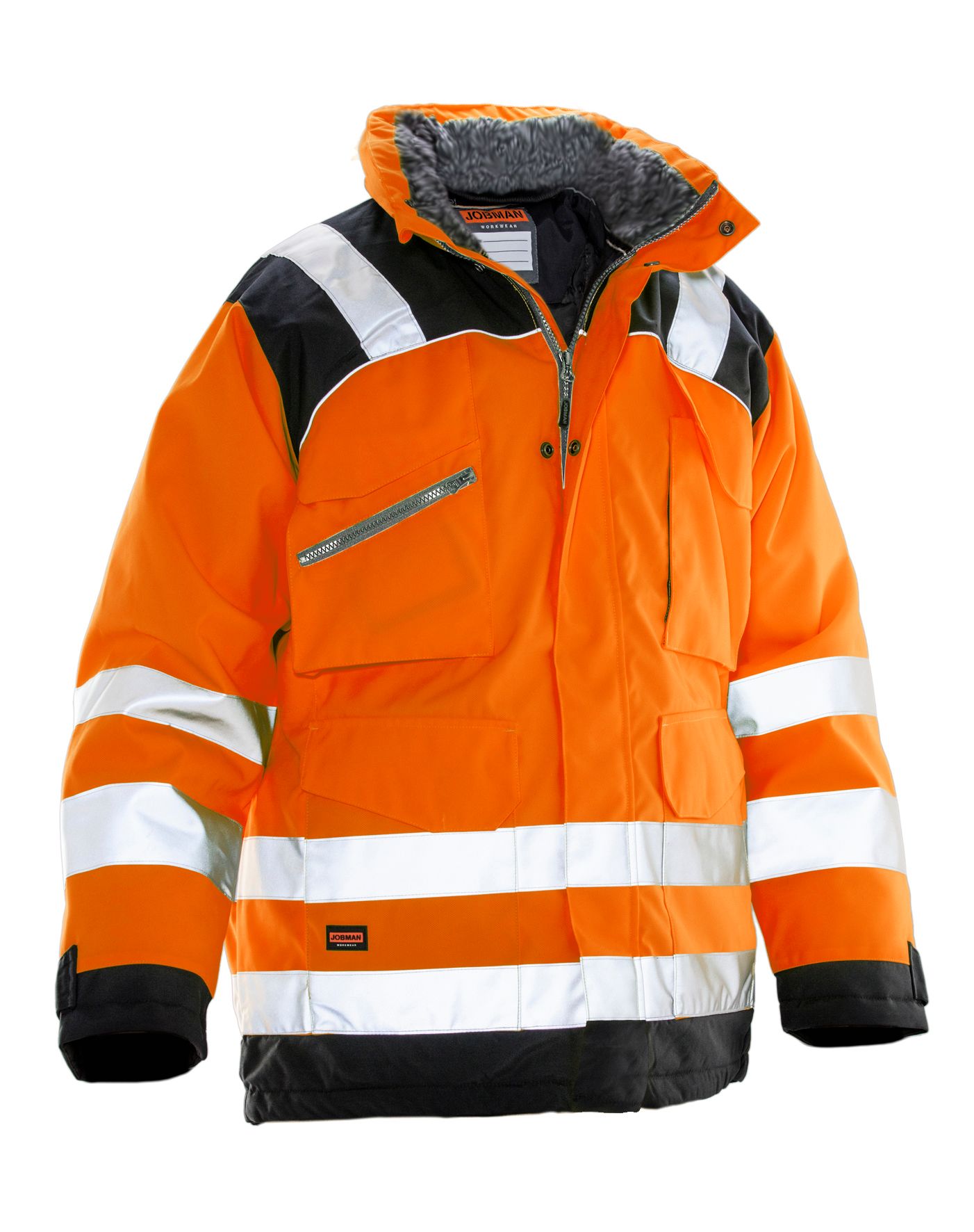Jobman Winterparka Star Hi-Vis 1236