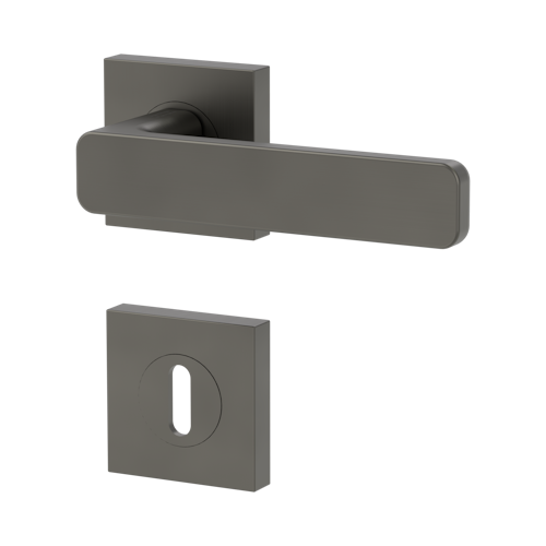 Griffwerk Türgriff MINIMAL MODERN SIEGER DESIGN eckig - Samtgrau,Kaschmirgrau,Graphitschwarz