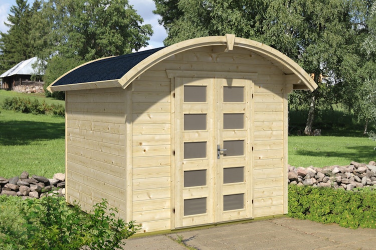 Skan Holz 28 mm Gartenhaus Delft