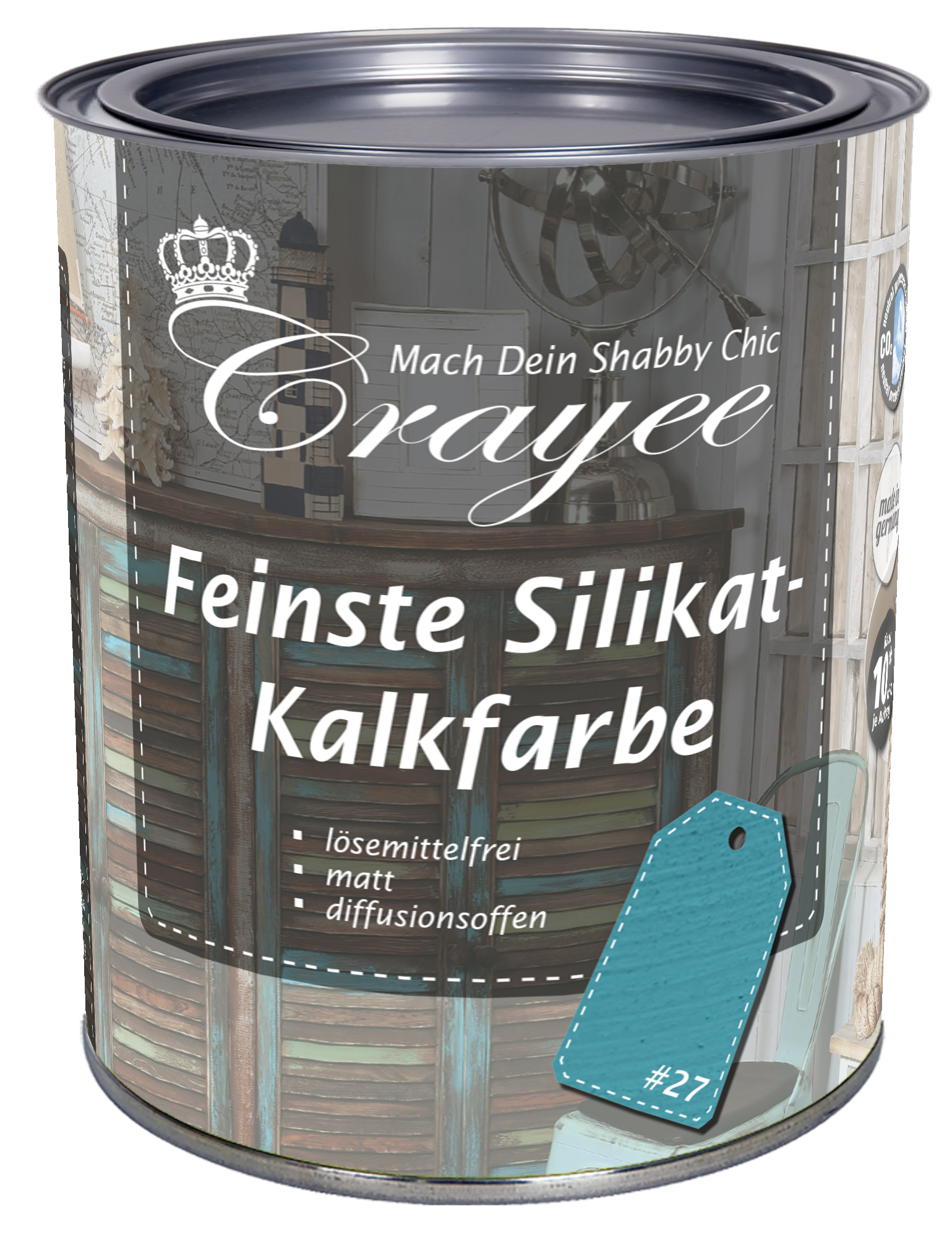 Crayee Silikat-Kalkfarbe Trend27  0,75 l