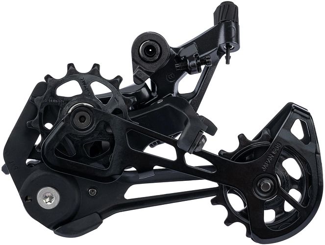 Shimano Schaltwerk GRX RD-RX820/RX822 12-fach schwarz Kapazität bis 51 Zähne