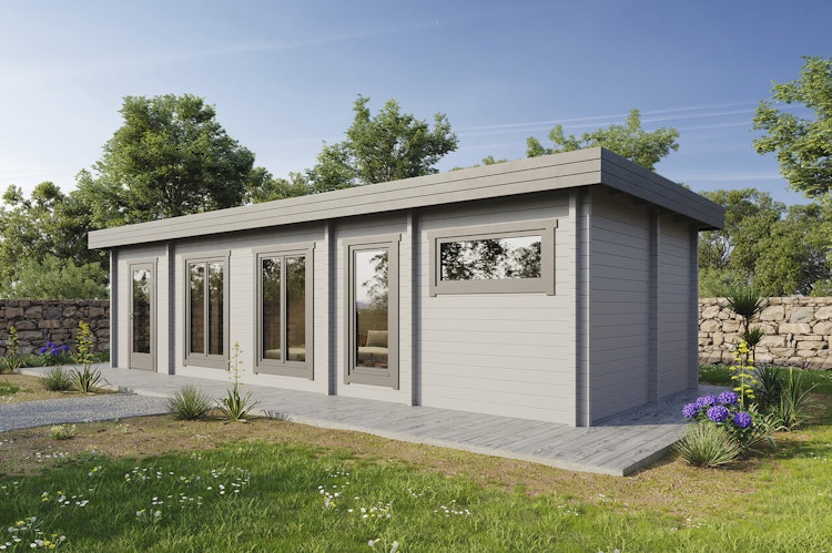 Wolff Finnhaus Ferienhaus Jakub 43 - 70 mm