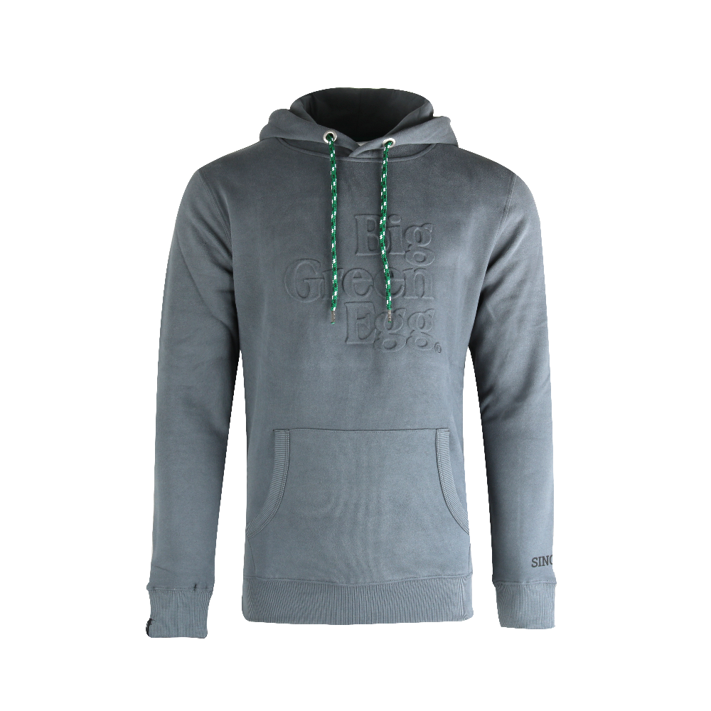 Big Green Egg Hoodie - Dark Grey M