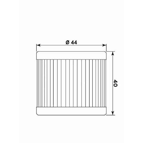 MIW Ölfilter S2017 Papierfilter (OEM-Qualität)