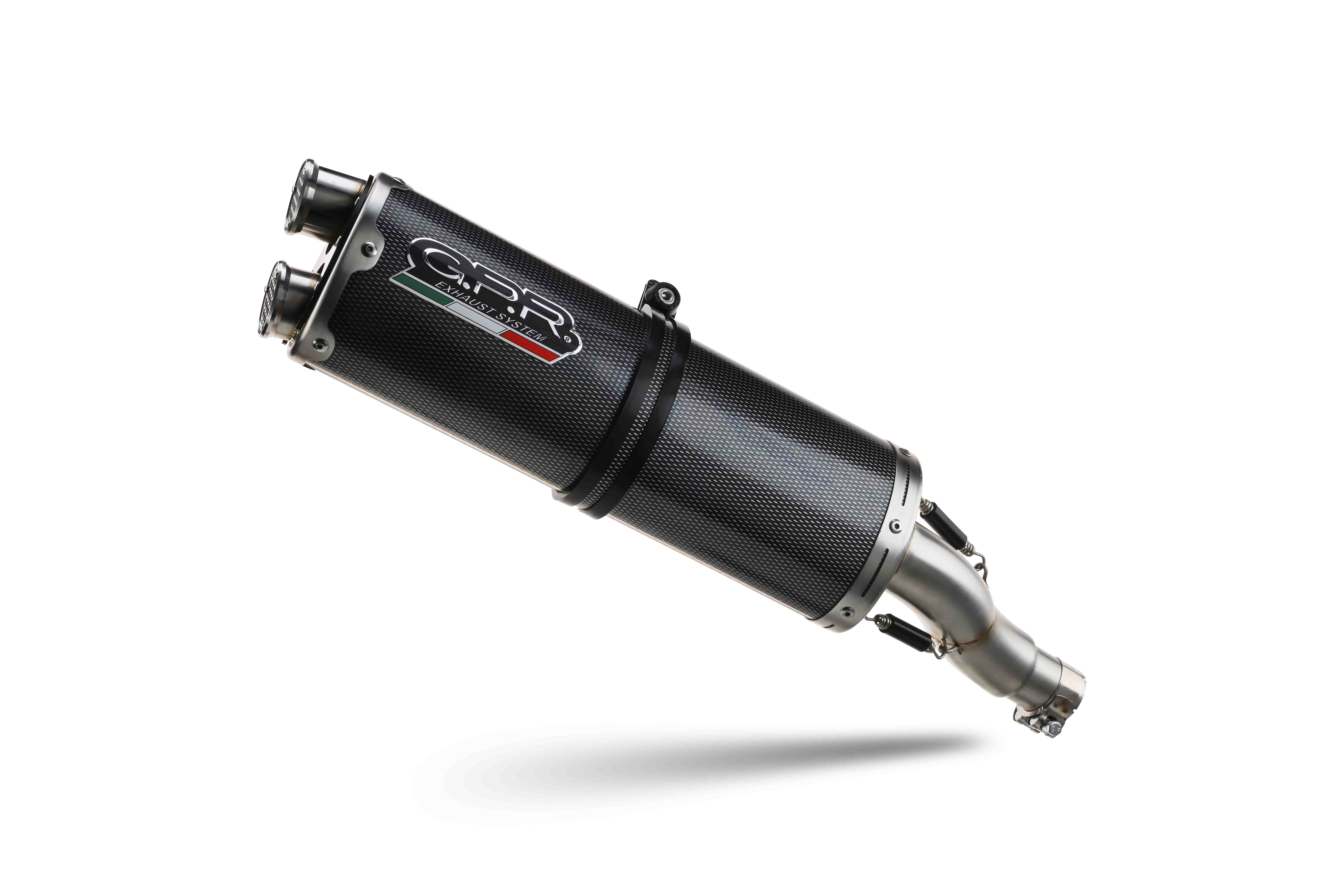 GPR Komplettauspuffanlage Yamaha Tracer 9 2021/2024 e5 DUAL POPPY FS