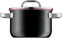 Vorschaubild WMF Fusiontec Functional Fleischtopf mit Glasdeckel, 20 cm, Black
