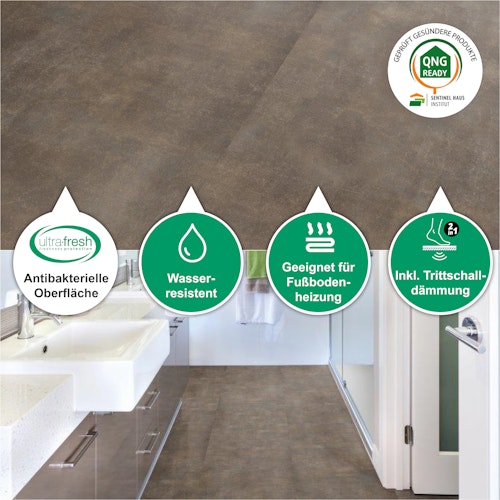 SLY Large Titan Klick-Designboden Fliesenoptik