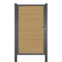 Vorschaubild NewTechWood Portland WPC Einzeltor 1000 x 1800 mm