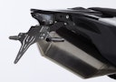 Vorschaubild PROTECH V-SHAPE Kennzeichenhalter Alu & Stahl Schwarz für KTM 690 Enduro R, 690 SMC R, GASGAS ES700