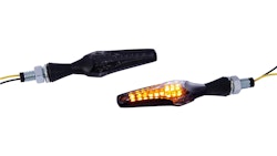 Spec-X LED-Blinker Notre Schwarz 20 mm Lang Paar
