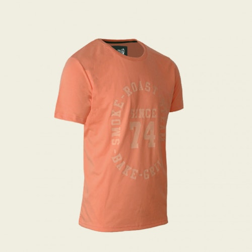 Big Green Egg T-Shirt - Since 74 - Peach/Salmon