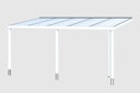 Vorschaubild Skan Holz Aluminium Terrassenüberdachung Garda Breite 541 cm