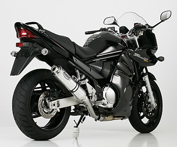 HURRIC SLIP-ON Schalldämpfer Supersport Aluminium poliert für SUZUKI GSF 1200 Bandit,GSF 1200 Bandit S