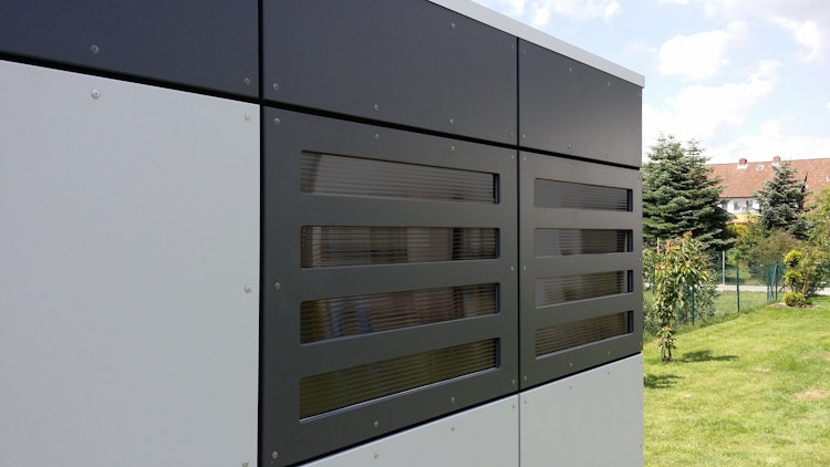 Skan Holz CrossCube Gartenhaus Sydney 4