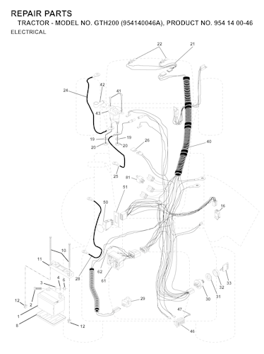 Husqvarna Gartentraktoren GTH200, 954140046A, 1998-09