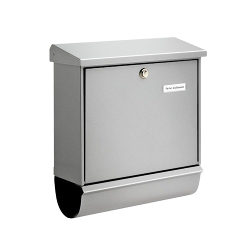 Burg Wächter Briefkasten-Set Comfort Silber 91300 Si