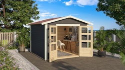 Karibu Woodfeeling Gartenhaus Talkau 3/4/6/8 - 28 mm