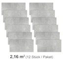 Vorschaubild Revét Vinyl Wandfliese Concrete Matt 60 x 30 cm