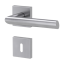 Vorschaubild Griffwerk Türgriff OVIDA Quattro Edelstahl matt - Klipptechnik
